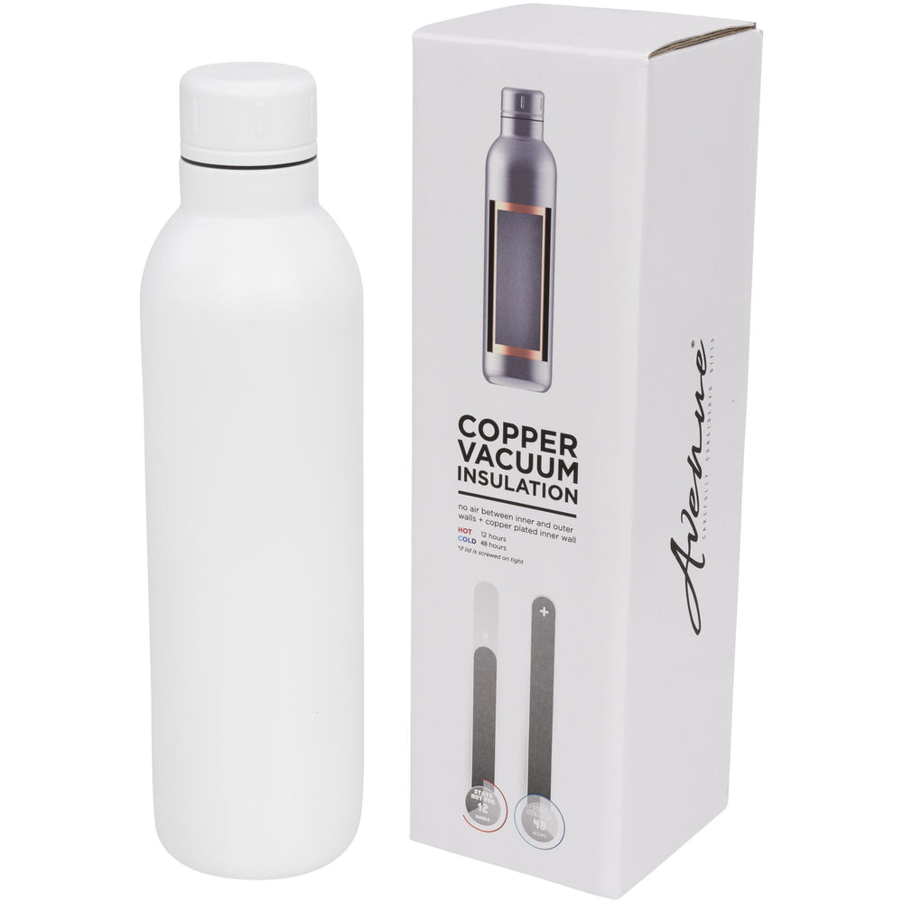 Branded Thor 510 ml copper vacuum insulated water bottle