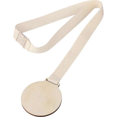 The Koa - Basswood medal