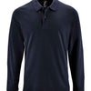 Branded SOL'S Perfect Long Sleeve Piqué Polo Shirt