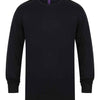 Henbury Lightweight Cotton Acrylic Crew Neck Sweater