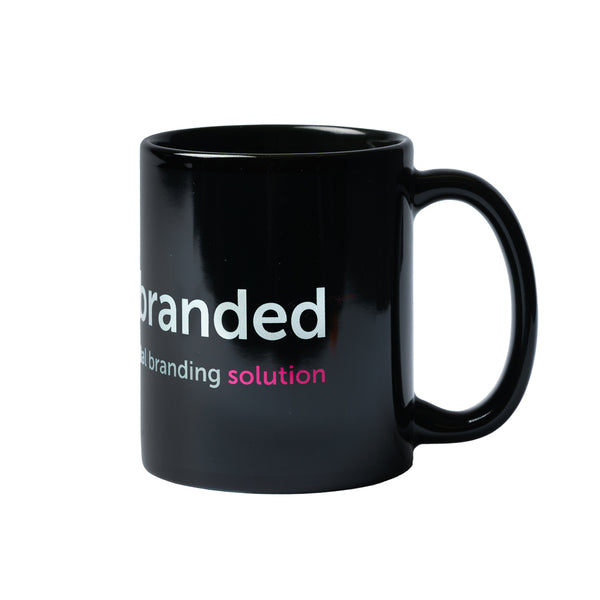 Cambridge Black Full Colour Mug