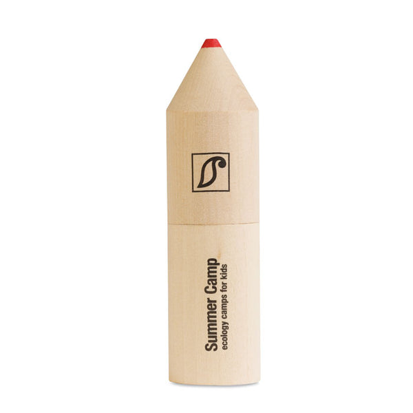 Branded 12 pencils in wooden box