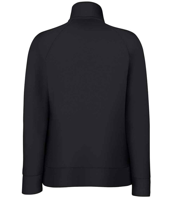Fruit of the Loom Premium Lady Fit Sweat Jacket Black