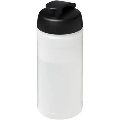 Branded Baseline® Plus 500 ml flip lid sport bottle