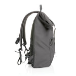 Branded Impact AWARE™ RPET water resistant 15.6" laptop backpack