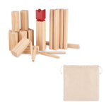 Branded Pinewood outdoor throwing game
