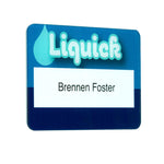 Gloss Finish Reusable Name Window Badges