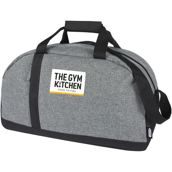 Reclaim GRS recycled two-tone sport duffel bag 21L