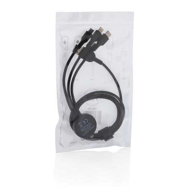 Branded Light up logo 6-in-1 cable