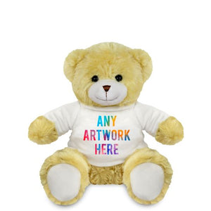 Printed 20cm Elizabeth Bear - White T-shirt