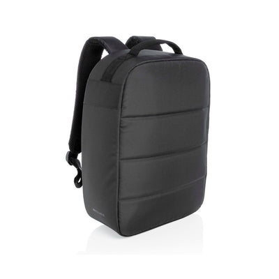 Branded Impact AWARE™ RPET anti-theft 15.6" laptop backpack