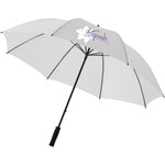 Branded Yfke 30" golf umbrella with EVA handle