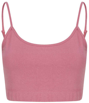 SF Ladies Sustainable Cropped Cami Vest Top