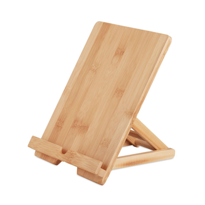 Bamboo tablet stand