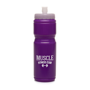 'Britannia' 750ml PURPLELDPE plastic Water Bottle. UK made. - 80