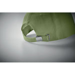 Hemp baseball cap 370 gr/m² Green