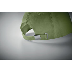 Hemp baseball cap 370 gr/m² Green