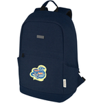 Joey 15.6" GRS recycled canvas anti-theft laptop backpack 18L
