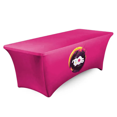 Branded 6ft Stretch Table Cloth