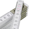 Branded Pikefish Wooden folding ruler