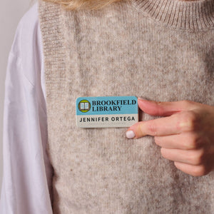Always Recycled Essential Name Badge - Rectangle