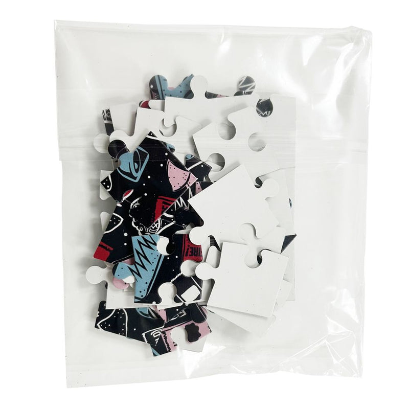 12 Piece Jigsaw Printed Full Colour. A6 Size