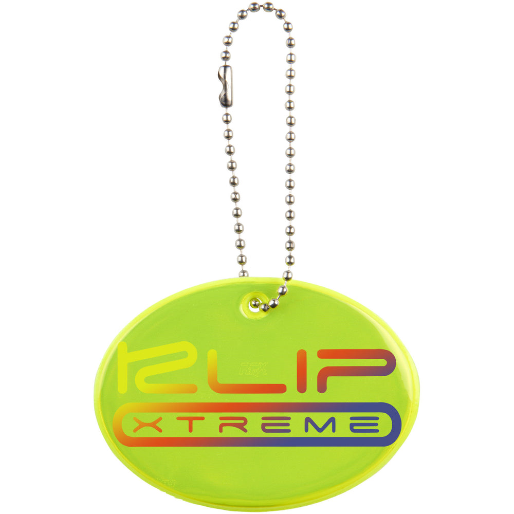 Branded RFX™ H-12 round L reflective PVC hanger