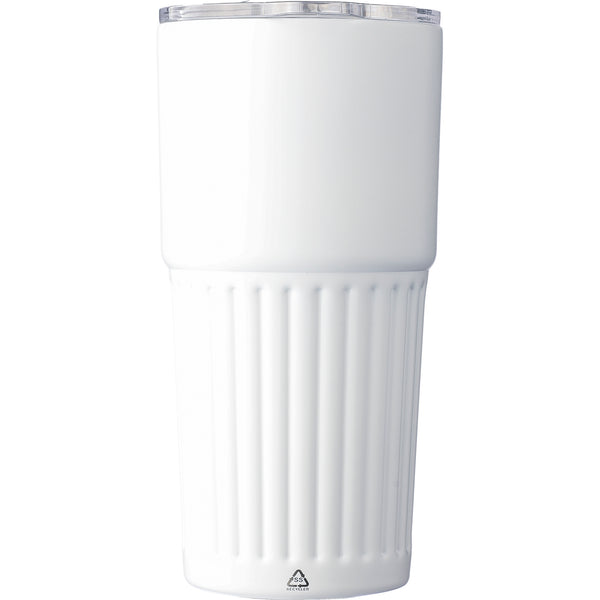 The Kael - Recycled stainless steel double walled drinking mug (500ml)