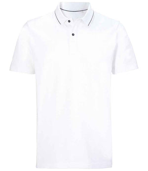 NEOBLU Unisex Orel Piqué Polo Shirt Optic White