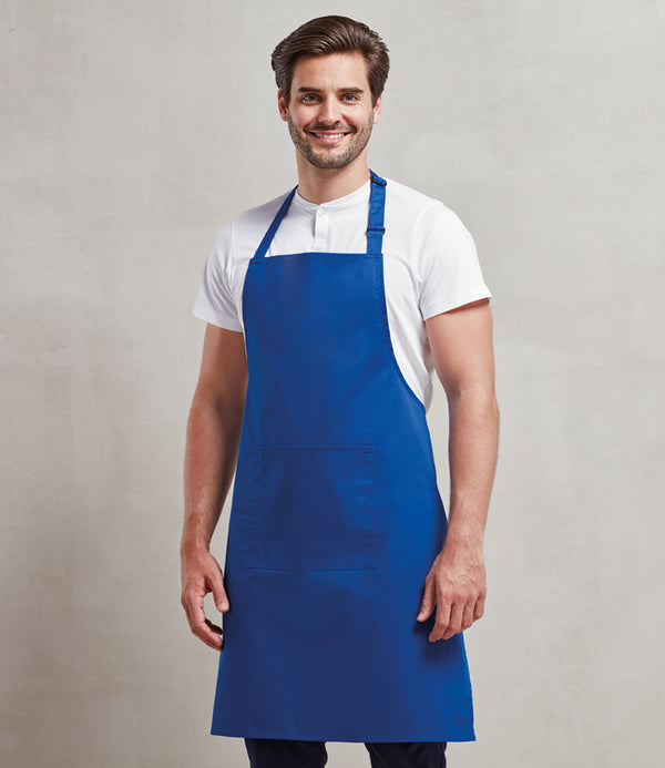 Premier 'Colours' Bib Apron with Pocket