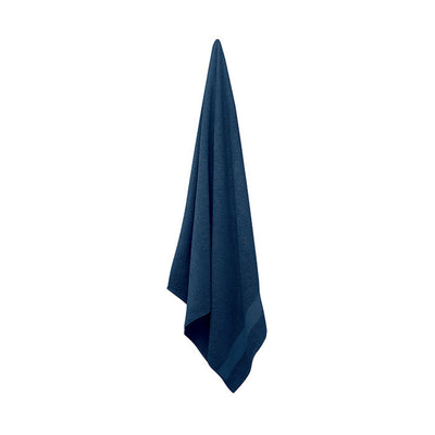 Towel organic cotton 180x100cm Blue