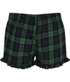 SF Ladies Tartan Frill Shorts