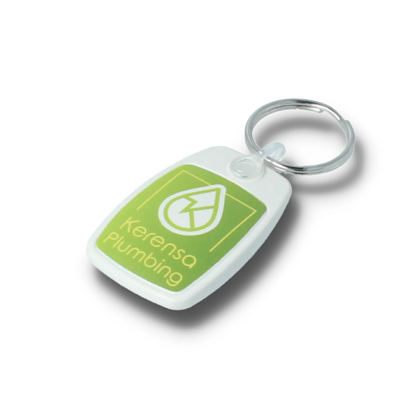Recycled PFK Compact Keyring