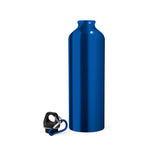 SIDEROT. Aluminium sports bottle with carabiner 750 mL