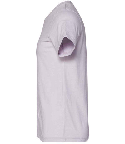 Canvas Unisex Crew Neck T-Shirt Lavender Dust
