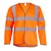 Long Sleeve Hi Vis Safety Waistcoat