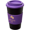 Branded Americano® 350 ml insulated tumbler with grip