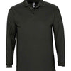 SOL'S Winter II Long Sleeve Cotton Piqué Polo Shirt