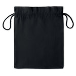 Branded Medium Cotton draw cord bag