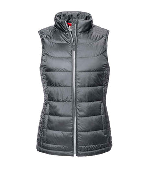 Russell Ladies Nano Padded Bodywarmer Iron