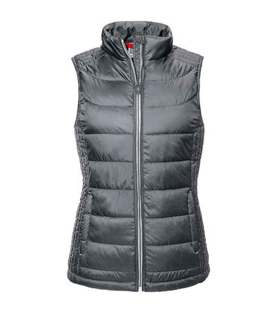 Russell Ladies Nano Padded Bodywarmer Iron