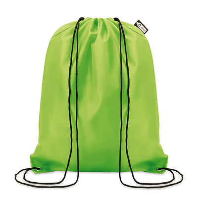 Branded 190T RPET drawstring bag
