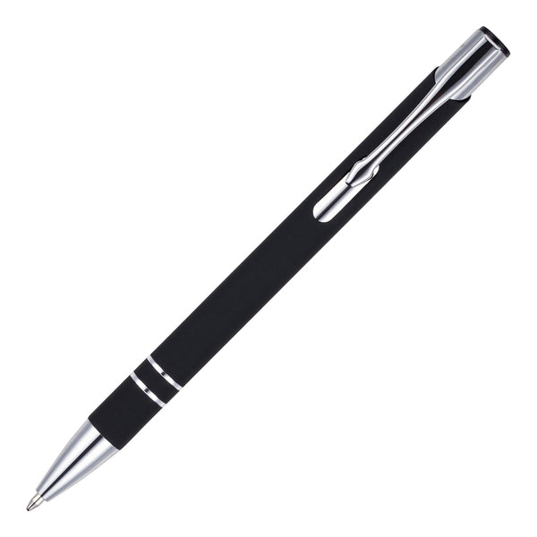 Branded Lincoln Soft Touch Metal Ballpoint Pen