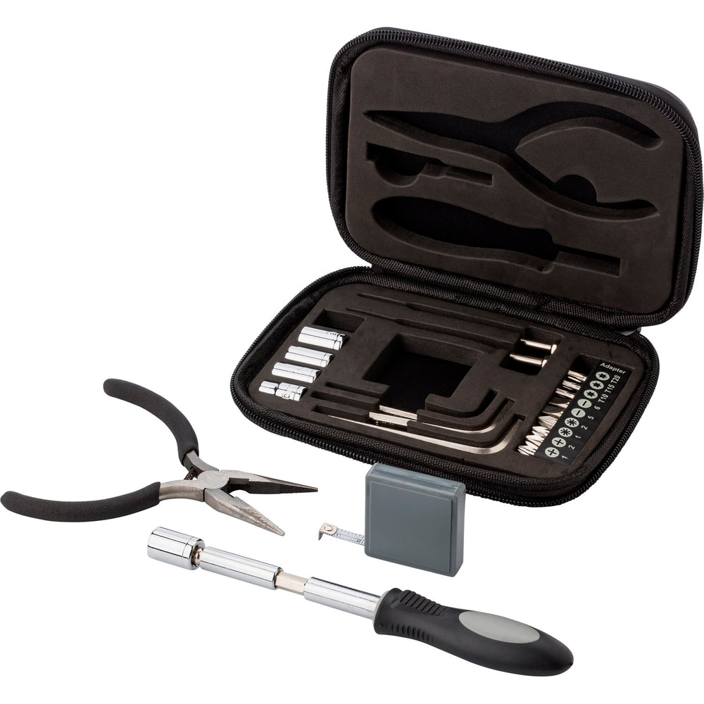 Branded Fattening Tool set in leather case (24pc)