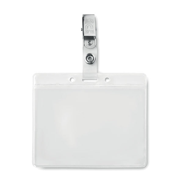 Branded PVC badge holder