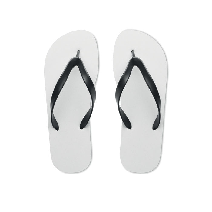 Branded Sublimation beach slippers M