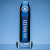 Branded 25.5cm Optical Crystal Hexagon Award