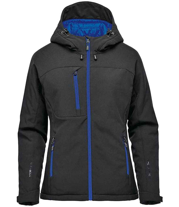Stormtech Ladies Orbiter Insulated Soft Shell Jacket Black/Azure
