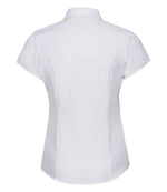 Russell Collection Ladies Short Sleeve Easy Care Fitted Shirt