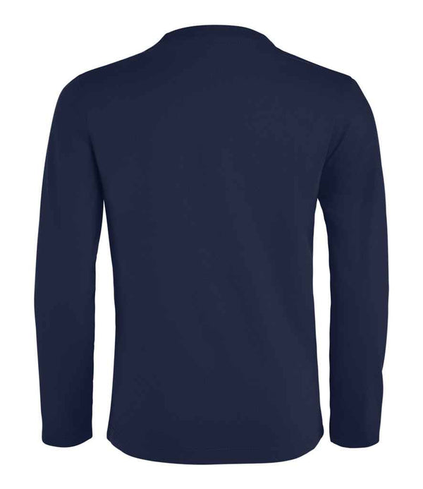 SOL'S Kids Imperial Long Sleeve T-Shirt French Navy
